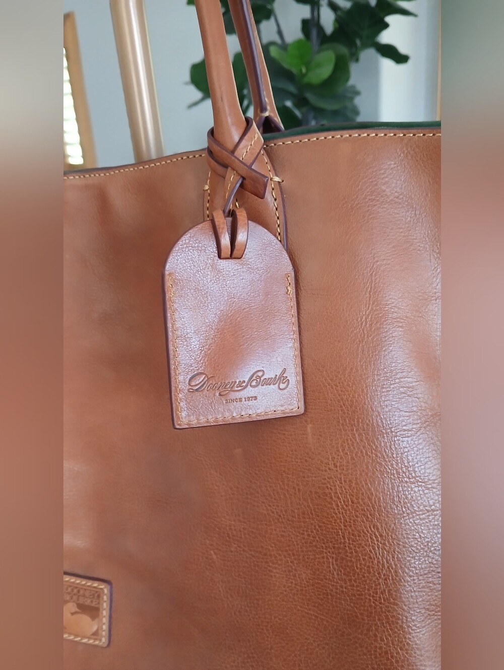Dooney & Bourke Florentine Rusell Leather Tote Bag - Picture 4 of 14